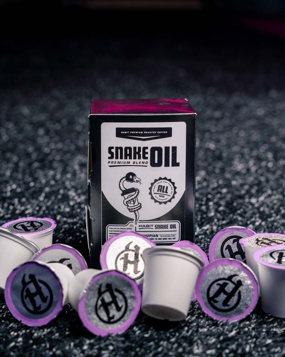 SNAKE OIL - K-Cups - Box of 12  Habit Coffee Co