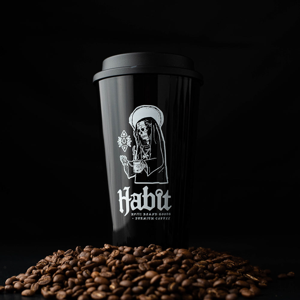 16 oz. Habit Travel Mug - BLACK – Habit Coffee Co